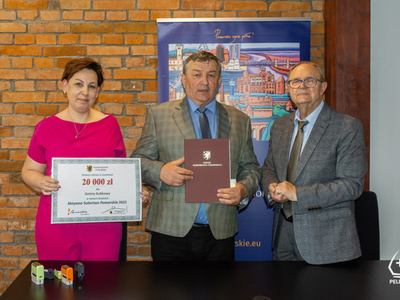 Podpisanie umów „Aktywne Sołectwo Pomorskie 2023”