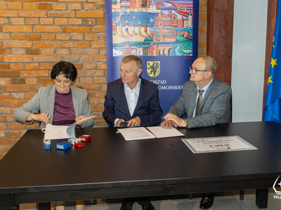 Podpisanie umów „Aktywne Sołectwo Pomorskie 2023”