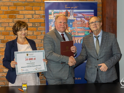 Podpisanie umów „Aktywne Sołectwo Pomorskie 2023”