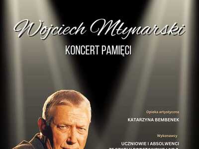 plakat koncert pamięci Wojciecha Młynarskiego