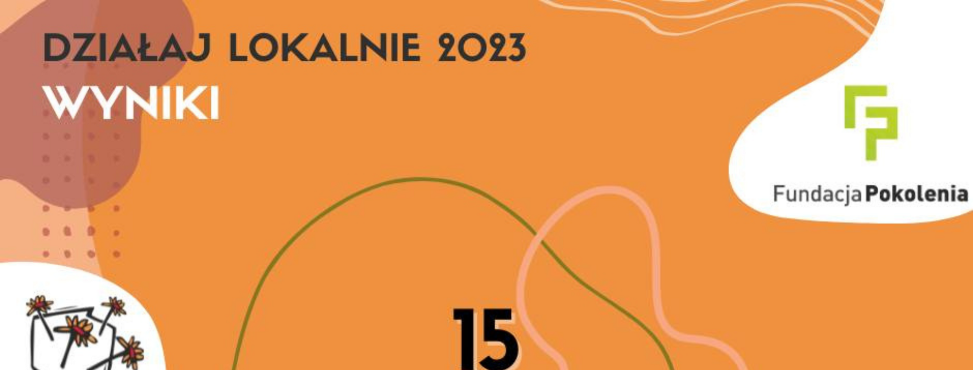 tło Działaj Lokalnie 2023 – Wyniki Konkursu Grantowego