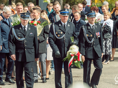 zdjęcie z pelplińskich obchodów Święta Narodowego Trzeciego Maja