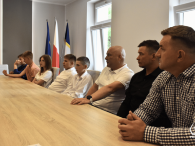zdjęcie z podsumowania sportowego roku szkolnego 2022/2023