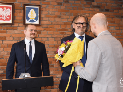 zdjecie z LVIII sesji Rady Miejskiej w Pelplinie
