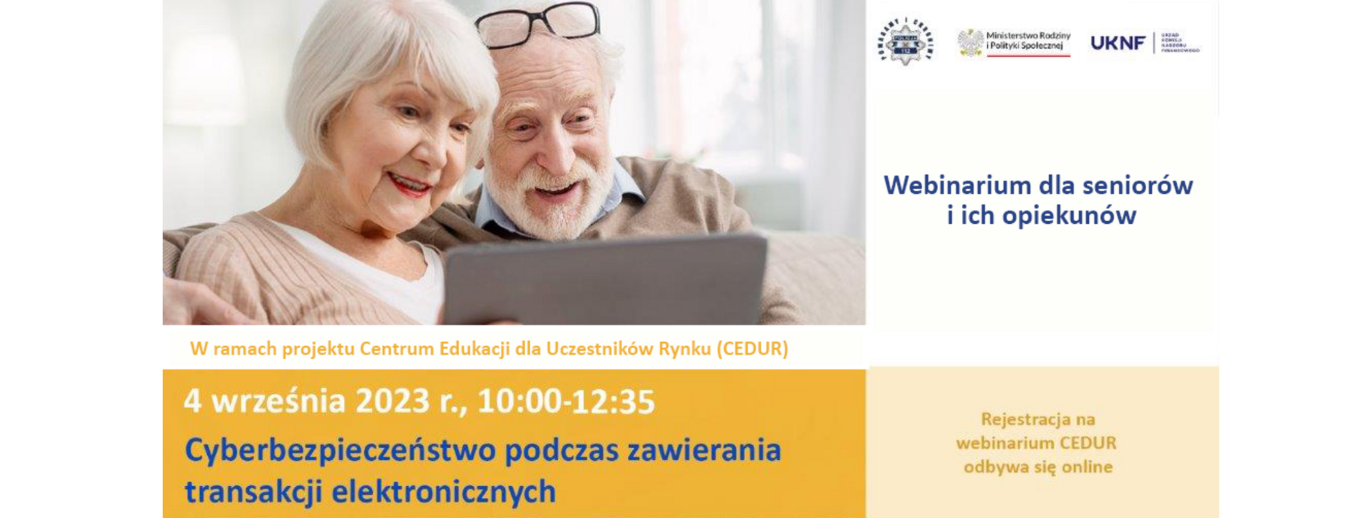tło grafika Webinarium Cyberbezpieczeństwo 