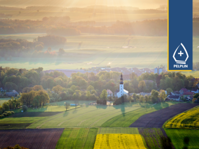 zdjęcie przedstawiające polską wieś 