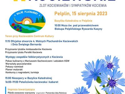 plakat 4. Walne Plachandry Kociewskie