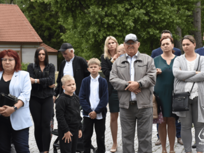 zdjęcie z obchodów Powiatowego Święta Policji w Pelplinie