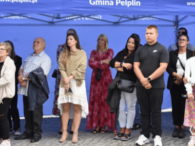 zdjęcie z obchodów Powiatowego Święta Policji w Pelplinie