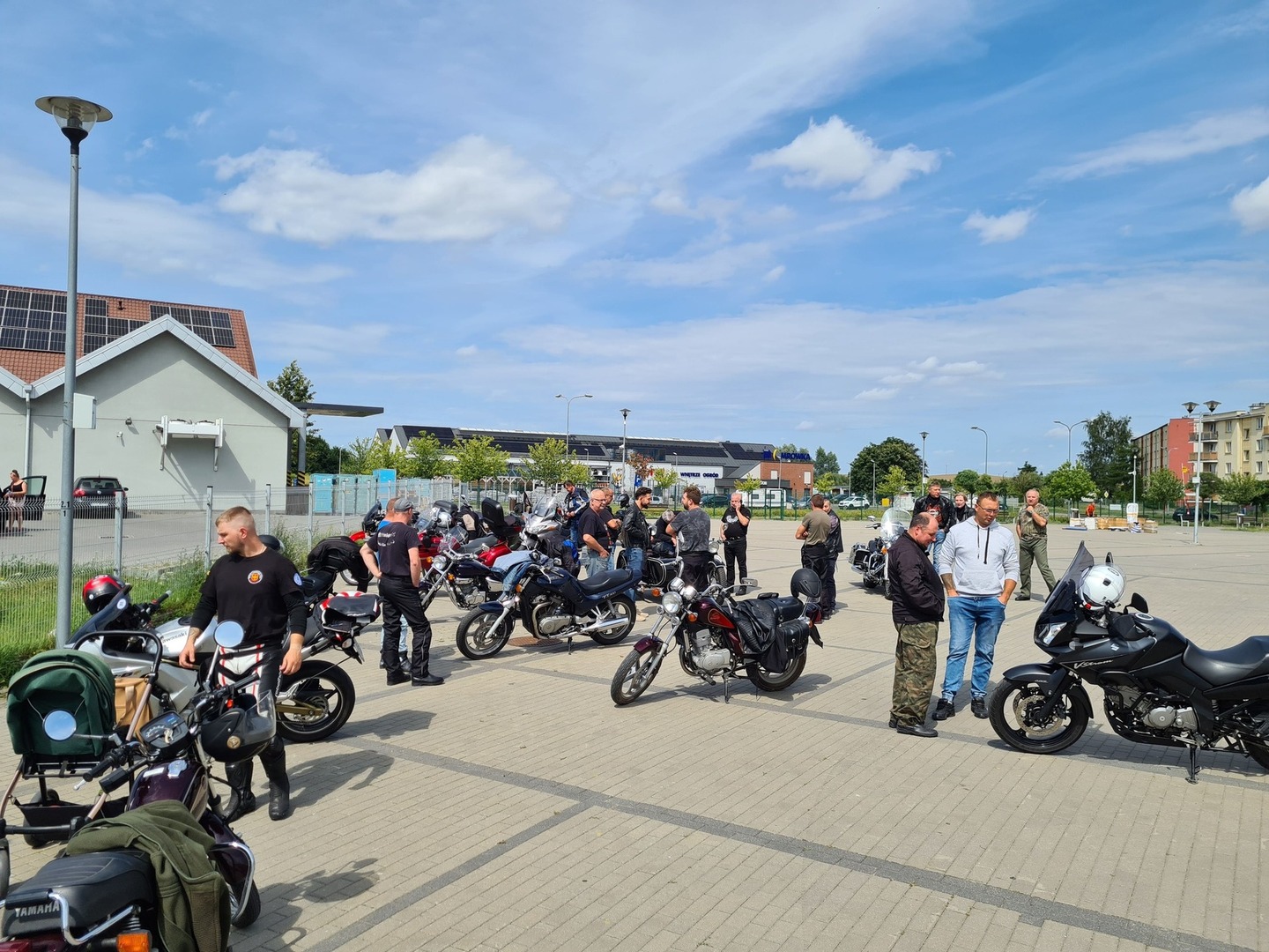 Zdjęcie z wycieczki motocyklowej po Nizinie Walichnowskiej 
