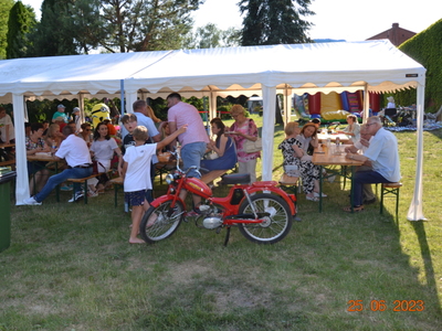 zdjęcie z Pierwszego Pikniku Kupców w Pelplinie 