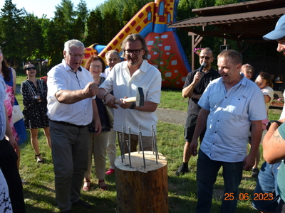 zdjęcie z Pierwszego Pikniku Kupców w Pelplinie 