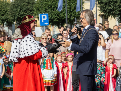 zdjęcie z Jarmarku Cysterskiego 
