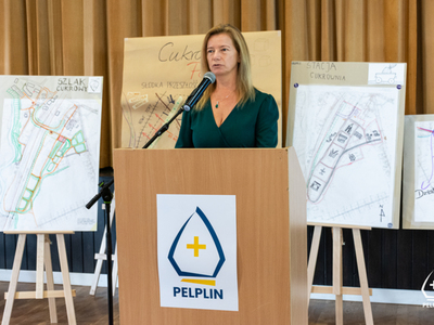 zdjęcie z zakończenia Pomorskiej Akademii Planowania Przestrzeni Publicznej w Pelplinie