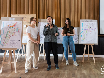 zdjęcie z zakończenia Pomorskiej Akademii Planowania Przestrzeni Publicznej w Pelplinie