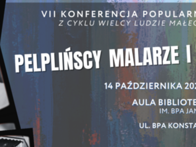 cover photo  Konferencja „Pelplińscy malarze i rzeźbiarze”
