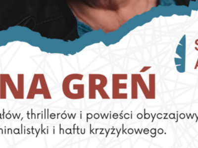 grafika spotkanie autorskie z Hanną Greń