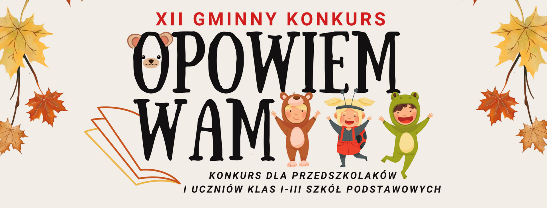 cover photo Gminny Konkurs  pt. "Opowiem Wam"