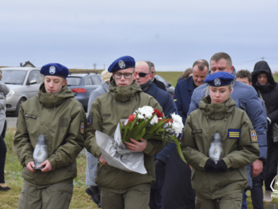 zdjęcie z obchodów 84. rocznicy Krwawej Pelplińskiej Jesieni