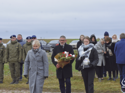zdjęcie z obchodów 84. rocznicy Krwawej Pelplińskiej Jesieni