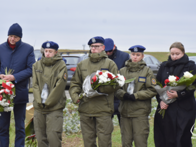 zdjęcie z obchodów 84. rocznicy Krwawej Pelplińskiej Jesieni