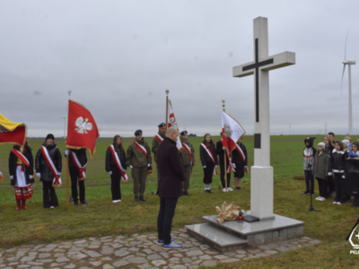 zdjęcie z obchodów 84. rocznicy Krwawej Pelplińskiej Jesieni