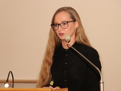 zdjęcie z konferencji „Wielcy ludzie małego Pelplina”