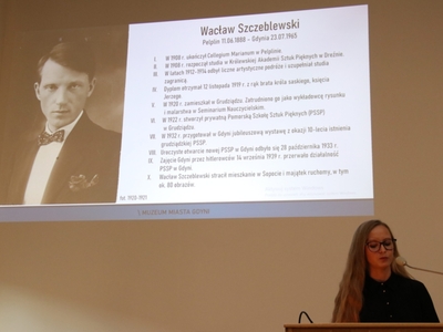 zdjęcie z konferencji „Wielcy ludzie małego Pelplina”