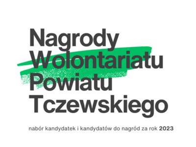 grafika Nagrody Wolntariatu Powiatu Tczewskiego 