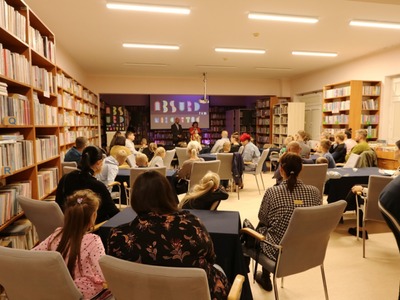 zdjęcie z wydarzenia Noc Bibliotek w Pelplinie
