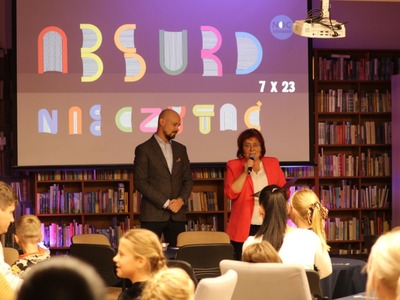 zdjęcie z wydarzenia Noc Bibliotek w Pelplinie