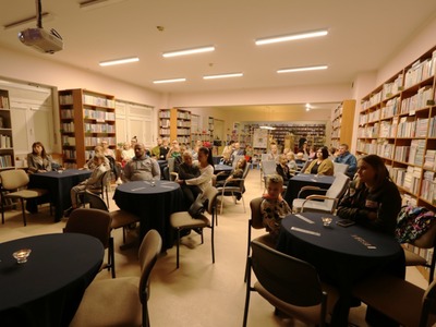 zdjęcie z wydarzenia Noc Bibliotek w Pelplinie