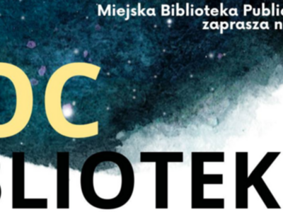 cover photo Noc Bibliotek w Pelplinie