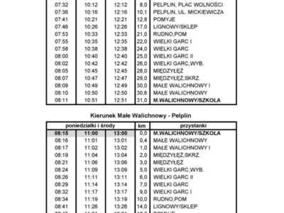 rozkład jazdy autobusów 