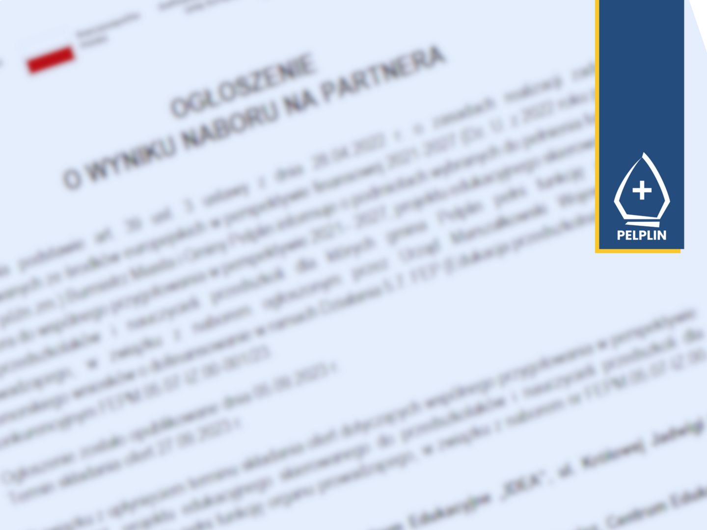 cover photo ogłoszenie o wyniku naboru na partnera