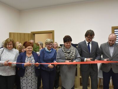 Zdjęcie z obchodów 5-lecia Klubu Seniora w Lignowach Szlacheckich 