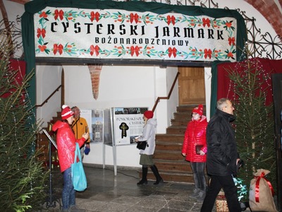 zdjęcie z Cysterskiego Jarmarku Bożonarodzeniowego 2023
