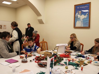 zdjęcie z Cysterskiego Jarmarku Bożonarodzeniowego 2023