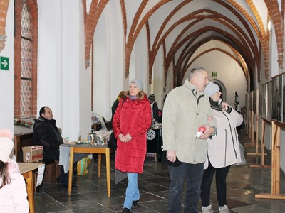 zdjęcie z Cysterskiego Jarmarku Bożonarodzeniowego 2023