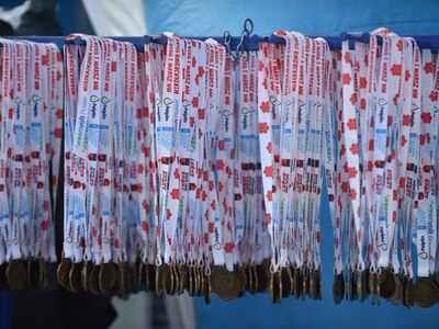 zdjęcie z Mikołajkowego Charytatywnego Biegu i Marszu NW 