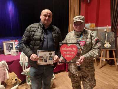 zdjęcie z 32. Finału WOŚP w Pelplinie