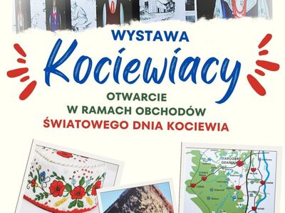 plakat otwarcie wystawy pt. Kociewiacy 