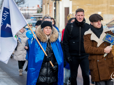 zdjęcie z Pelplińskiego Orszaku Trzech Króli
