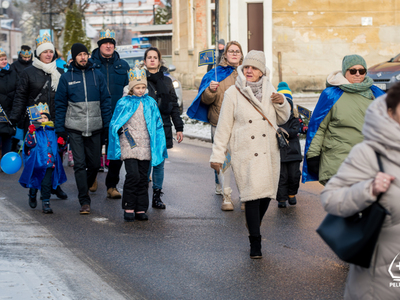 zdjęcie z Pelplińskiego Orszaku Trzech Króli