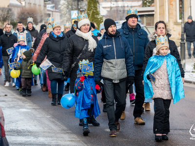 zdjęcie z Pelplińskiego Orszaku Trzech Króli