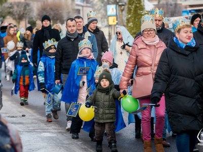 zdjęcie z Pelplińskiego Orszaku Trzech Króli
