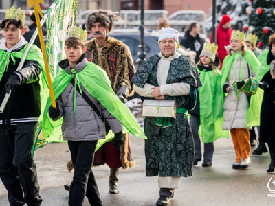 zdjęcie z Pelplińskiego Orszaku Trzech Króli