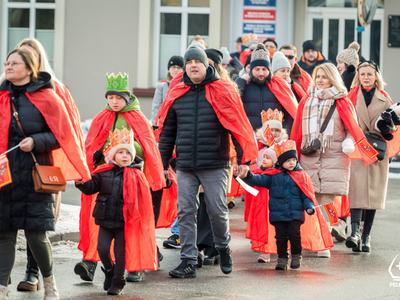 zdjęcie z Pelplińskiego Orszaku Trzech Króli