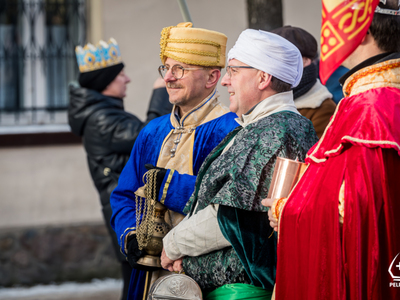 zdjęcie z Pelplińskiego Orszaku Trzech Króli