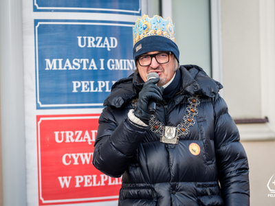 zdjęcie z Pelplińskiego Orszaku Trzech Króli